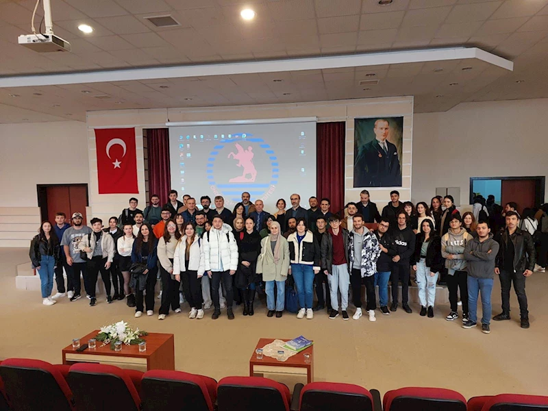 TSE Karadeniz Bölge Koordinatörü Kaygı, OMÜ öğrencilerine konferans verdi