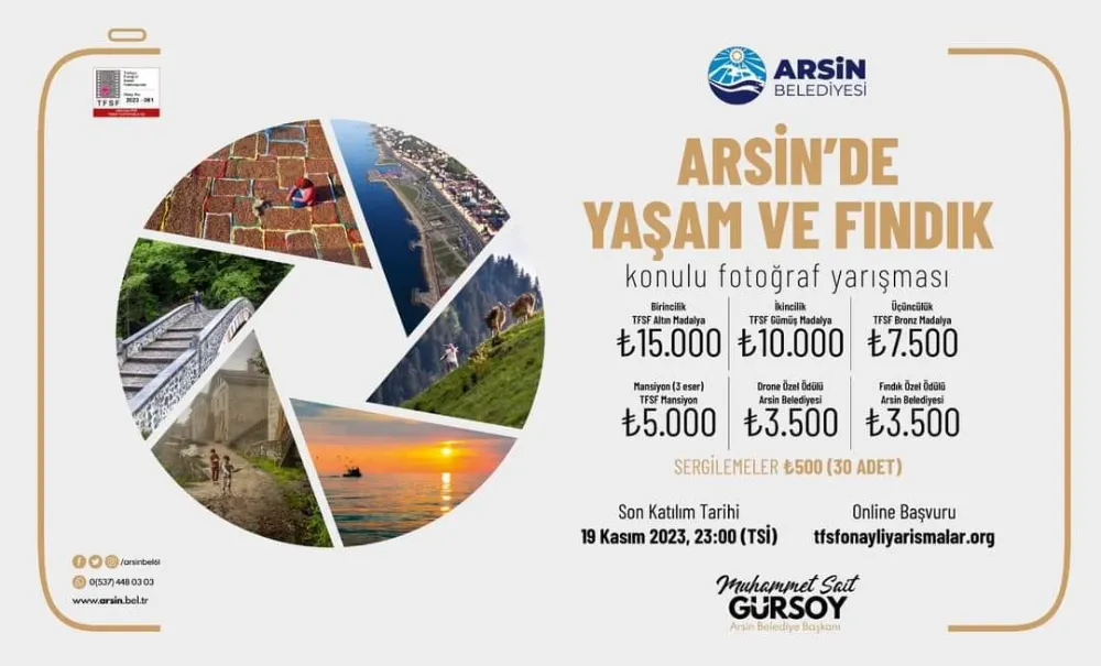 “Arsin’de Yaşam ve Fındık: Fotoğraflarla Çeşitliliğin İzinde”