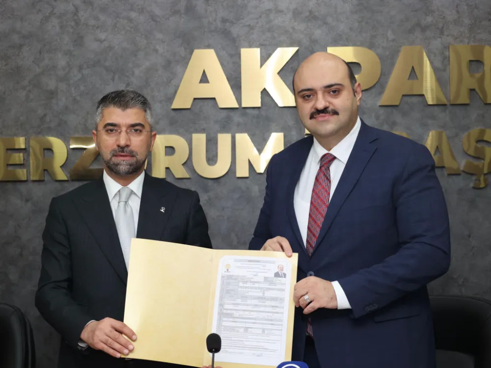 Muhammed Cevdet ORHAN Erzurum Büyükşehir Belediye Başkanlığı İçin Aday Adaylığına Resmen Başvurdu