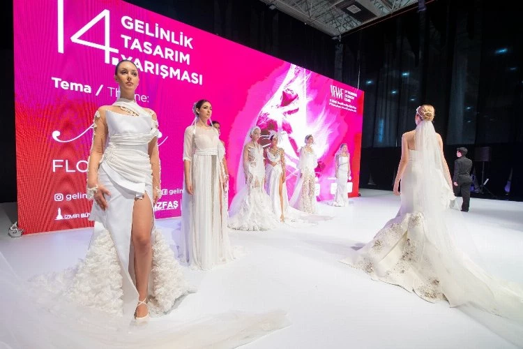 IF Wedding Fashion İzmir gelinlikleriyle büyüledi