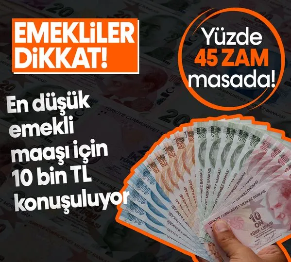 En düşük emekli maaşı için kulis bilgisi geldi! Yüzde 29,41 kesin, yüzde 45 konuşuluyor...