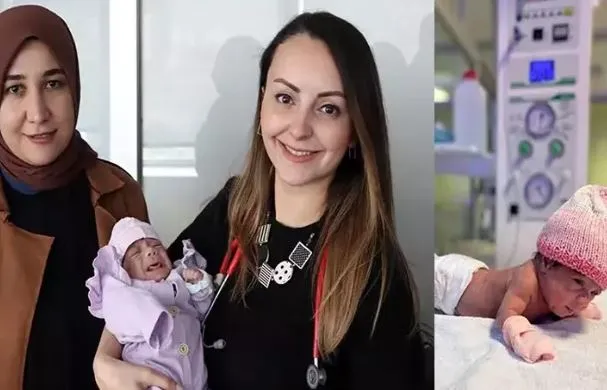 515 gram doğan Elif bebek, 98 günlük tedavi sonrası hayata tutundu