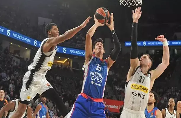 Anadolu Efes-Partizan: 100-94