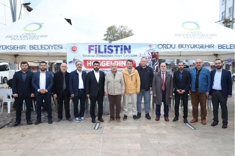 Ordu Büyükşehir Belediye Başkanı Güler, Filistin