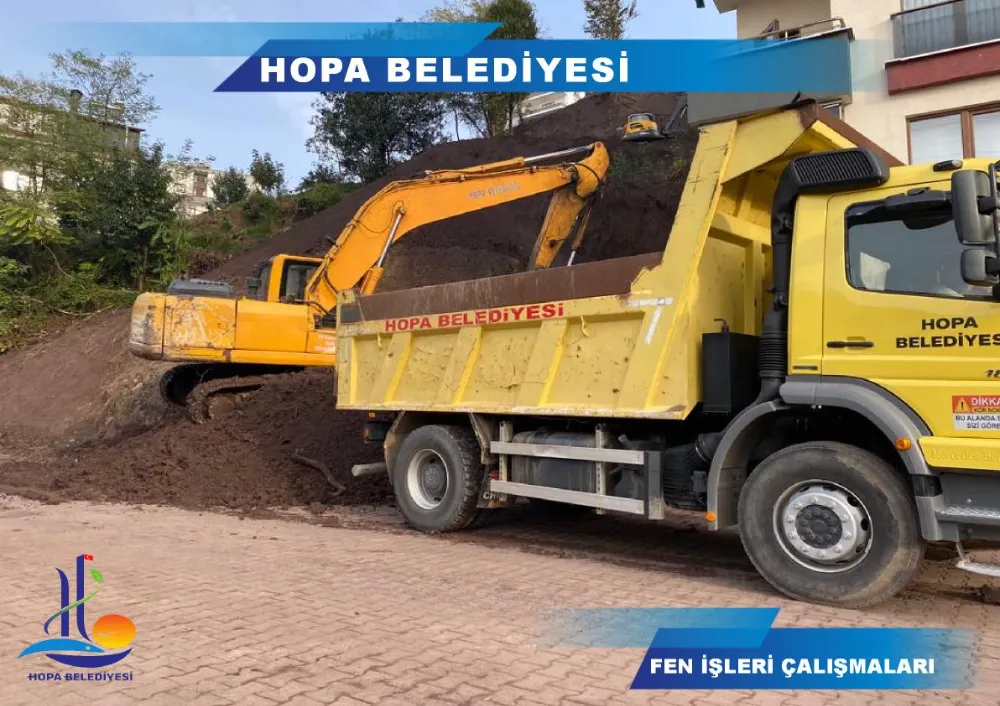 Hopa Belediyesi, Kentin Gelişimine Katkı Sağlamaya Devam Ediyor