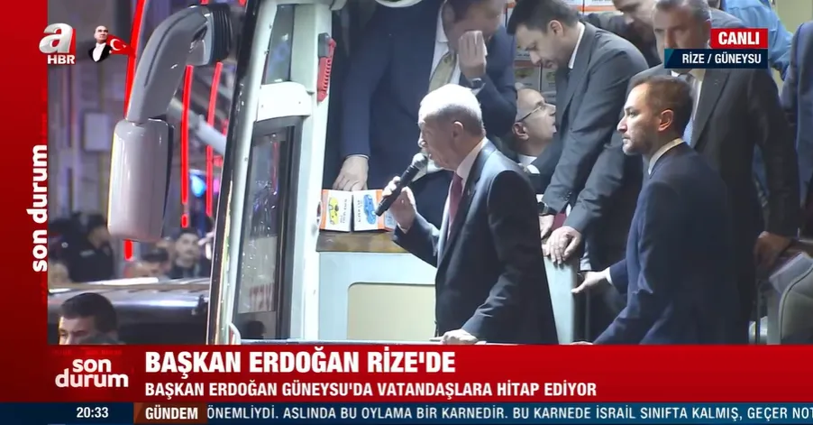 Erdoğan: Genel Seçimlerde Rize’de bir düşüş yaşadık