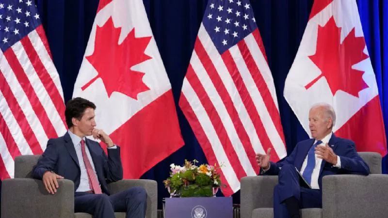 Kanada Başbakanı Trudeau ve ABD Başkanı Biden, Filistin