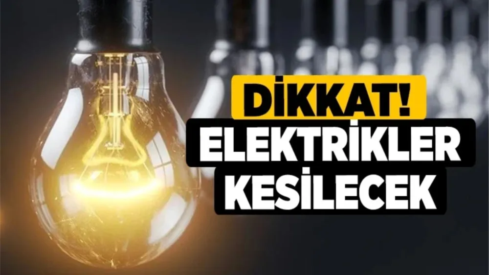 Muş’ta 4 ilçede elektrik kesintisi olacak! İşte elektrik kesinti saatleri