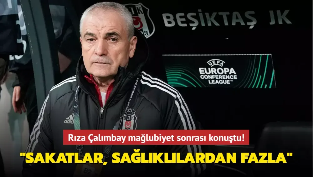 Rıza Çalımbay mağlubiyet sonrası konuştu! 