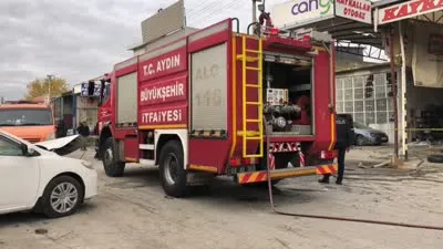 Taşıtlara LPG dönüşümü yapan iş yerindeki patlamada 1 kişi yaralandı 