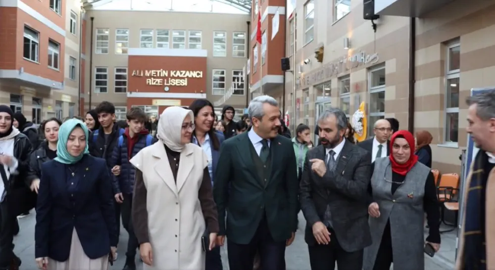 Vali İhsan Selim Baydaş Ali Metin Kazancı Rize Lİsesi