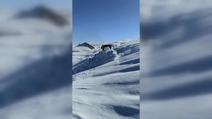  138 yerleşim biriminin yolu kardan kapandı