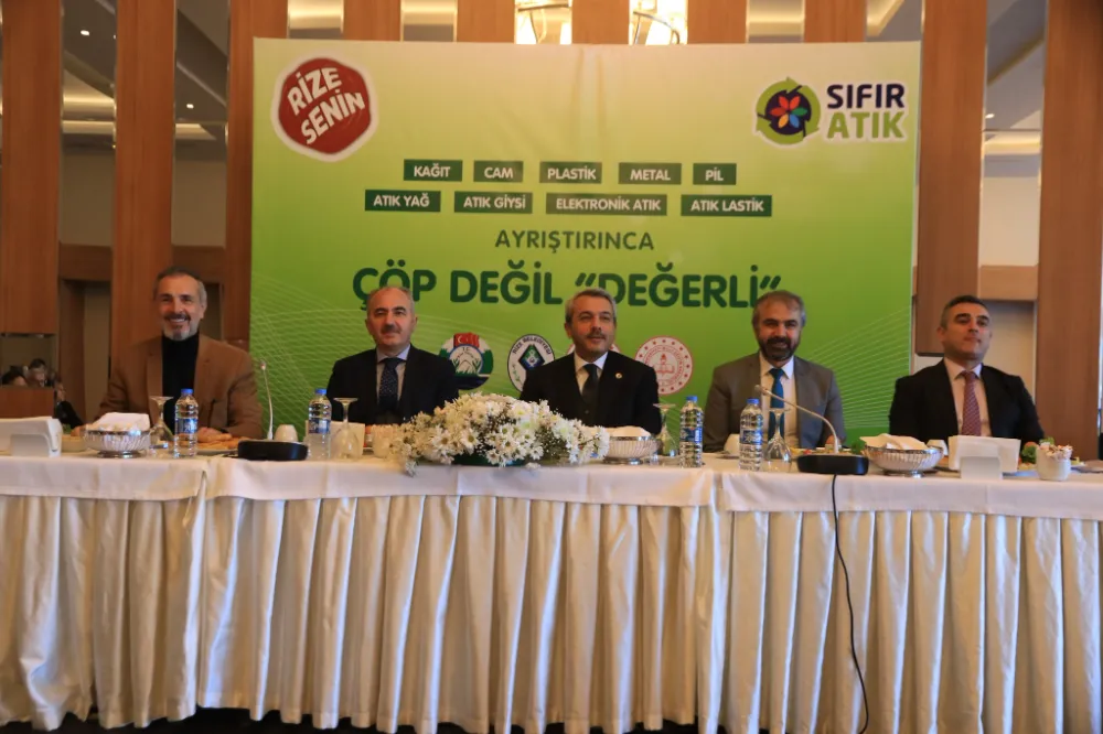 Sıfır Atık projesi’nin 2023-2024 Yılı Kampanya Açılış Programı Rize