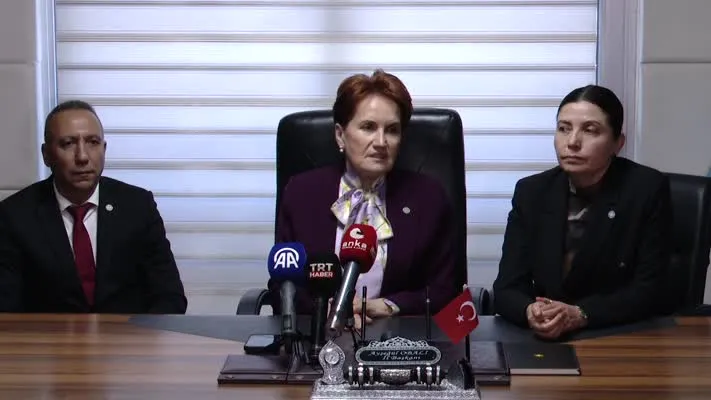  İYİ Parti Genel Başkanı Akşener