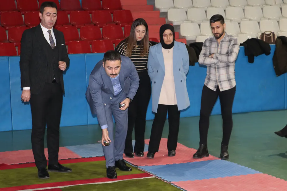 Havza Kaymakamlığı Bocce Turnuvası sona erdi