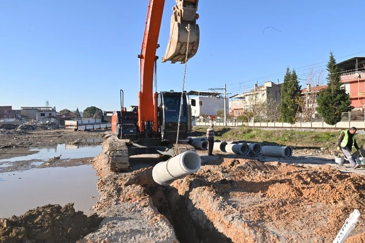 Manisa Cider Yolu Projesi’nde altyapı çalışmaları