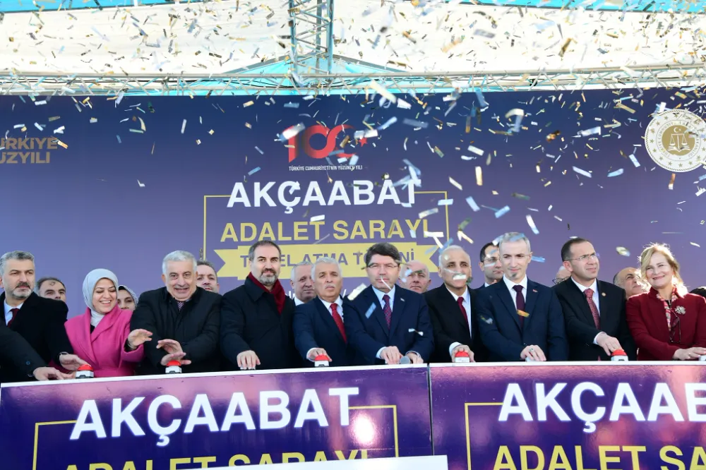 Akçaabat Adalet Sarayı temeli atıldı