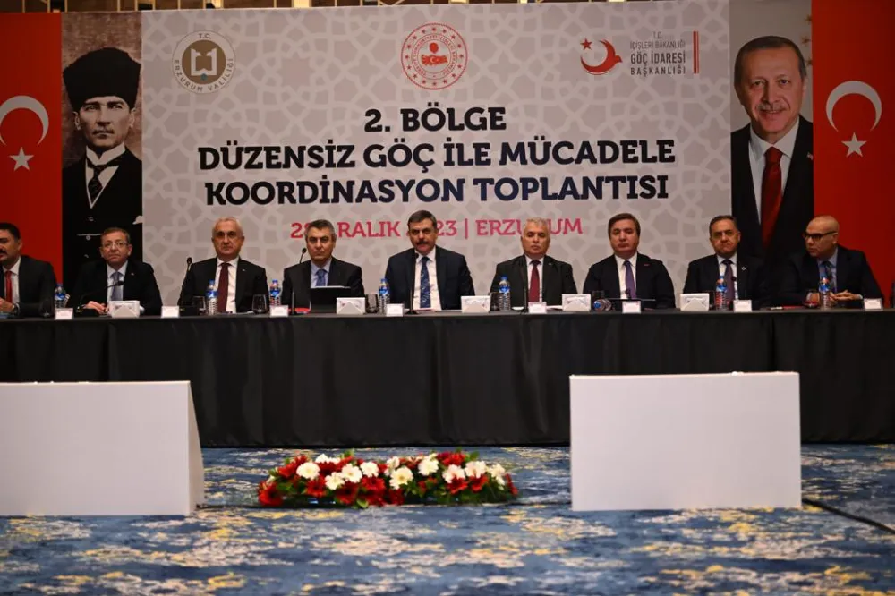 Düzensiz Göçle Mücadelede Koordinasyon Toplantısı Erzurum