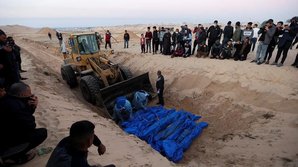 Gazze’deki Sağlık Bakanlığı: Saldırılarda öldürülenlerin sayısı 21 bin 672