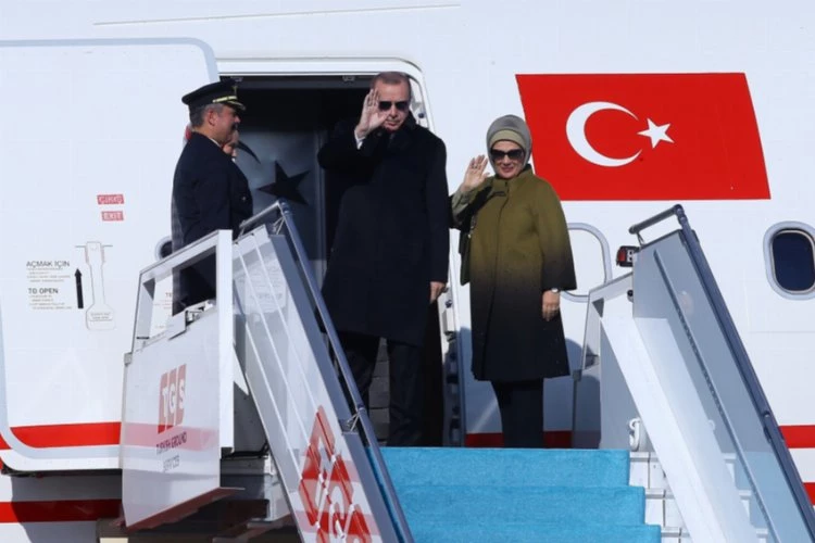 Cumhurbaşkanı Erdoğan Katar’da