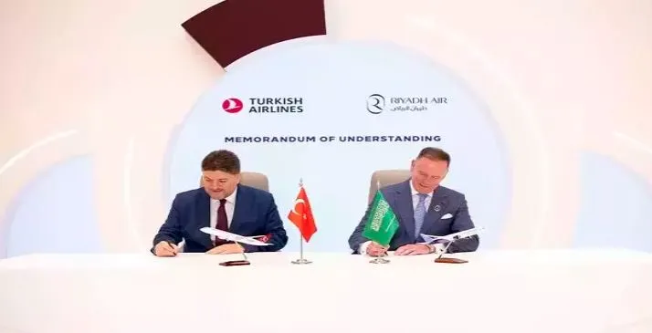 THY ile Riyadh Air arasında iş birliği anlaşması