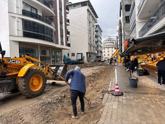 Espiye Belediyesi altyapı ve üst yapı çalışmalarını sürdürüyor