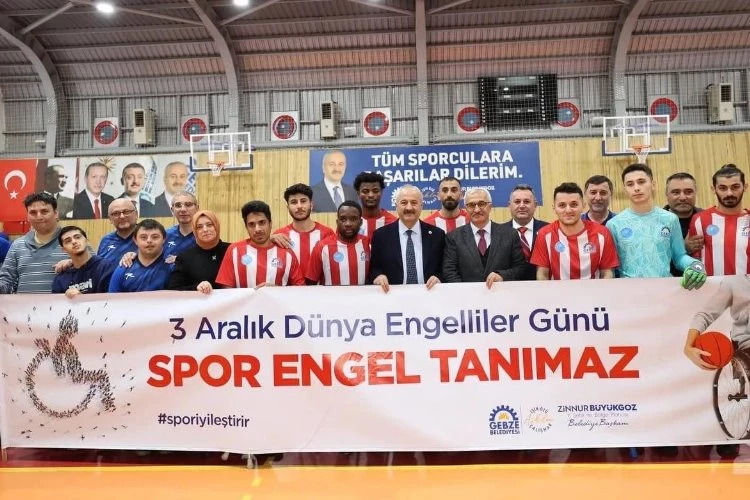 Gebze Ampute FK dostluk maçının da galibi