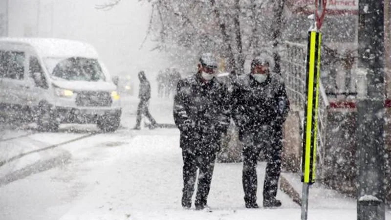 3 il için kuvvetli karla karışık yağmur ve kar uyarısı