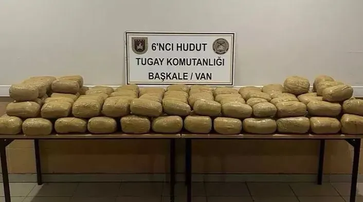 MSB: Hudut hattında 143 kilogram toz esrar ele geçirildi