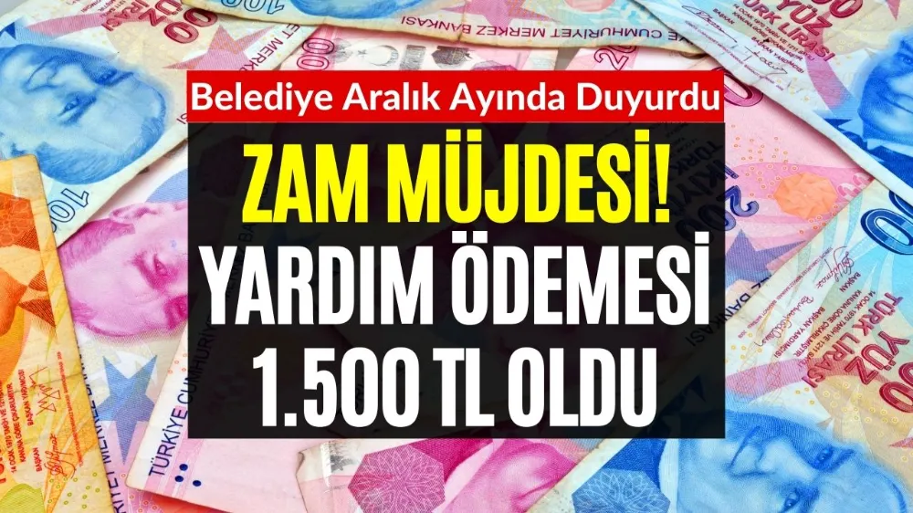 Zam Müjdesi Açıklandı! Öğrenim Yardımı 1500 TL Oldu