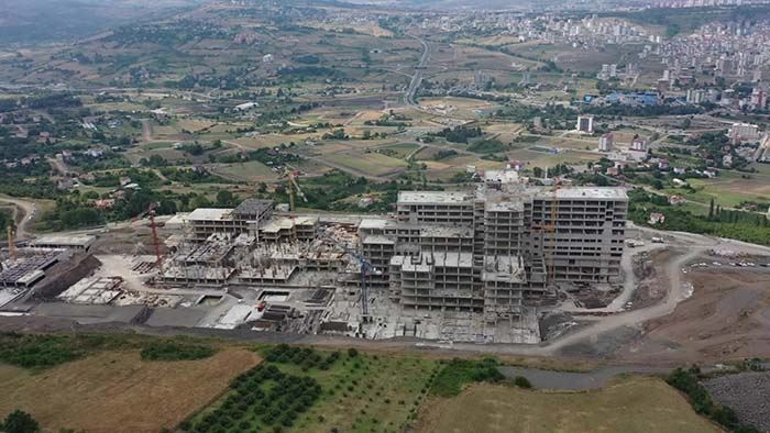 Samsun Şehir Hastanesi Yıl Sonunda Teslim Edilecek