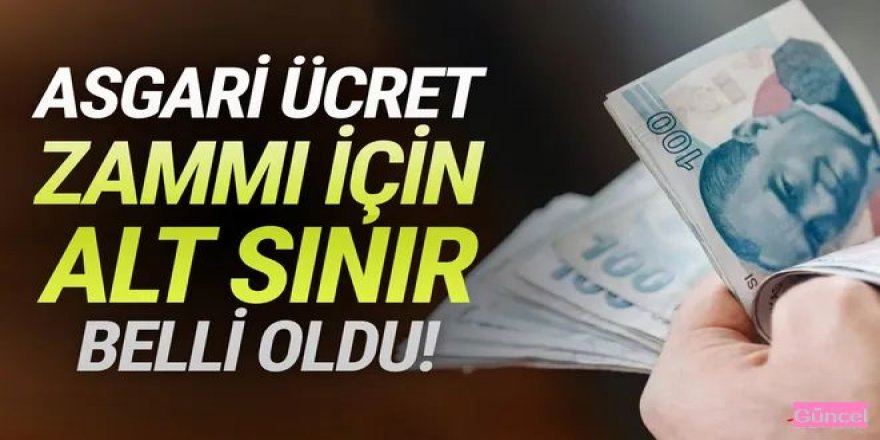 Asgari ücrette alt sınır için dikkat çeken iddia Kaynak: Asgari ücrette alt sınır için dikkat çeken iddia 