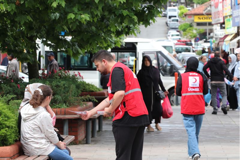 Türk Kızılay Havza Temsilciliği vekaletle kurban çalışması yaptı