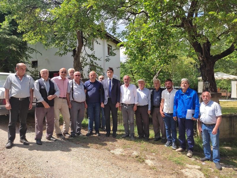 Kaymakam Tutar, köy ziyaretlerinde bulundu