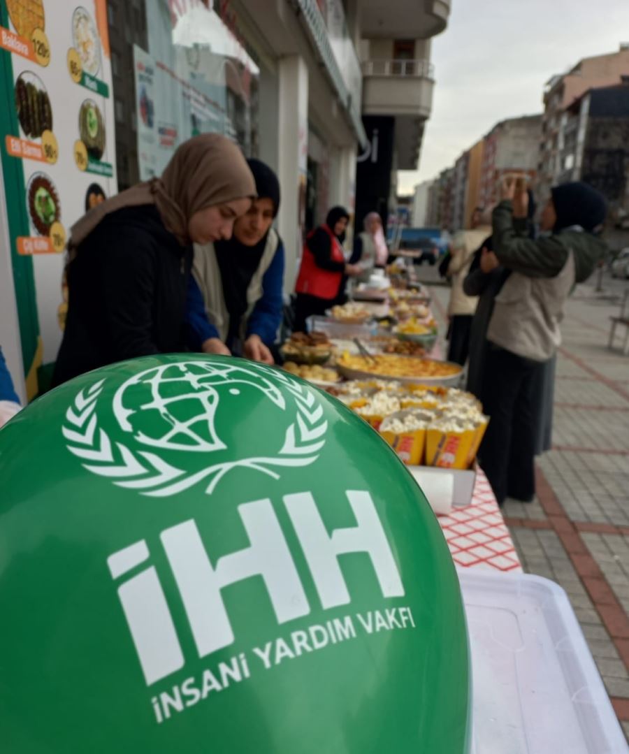 İHH RİZE’DEN KATARAKT HASTALARI İÇİN KERMES  