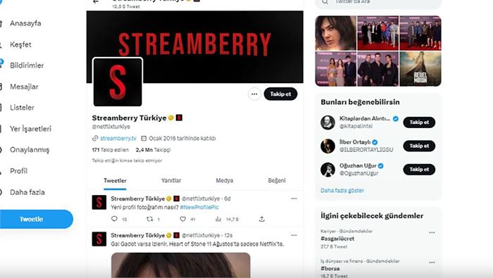 Netflix Türkiye, Twitter Hesabının Adını Değiştirdi!