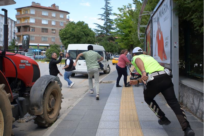 Çorum Emniyetinden firari suçlu yakalama tatbikatı