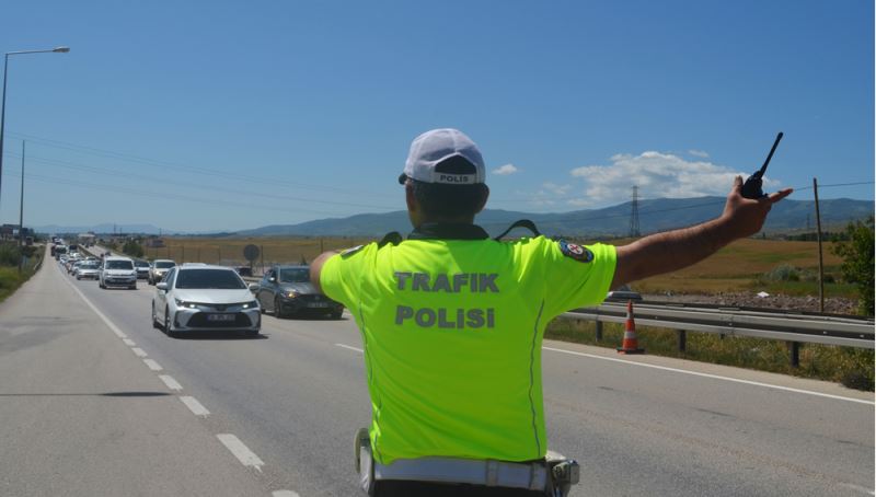 Ankara-Samsun kara yolu Amasya geçişinde trafik önlemleri artırıldı