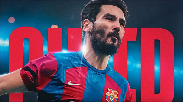 İlkay Gündoğan Resmen Barcelona