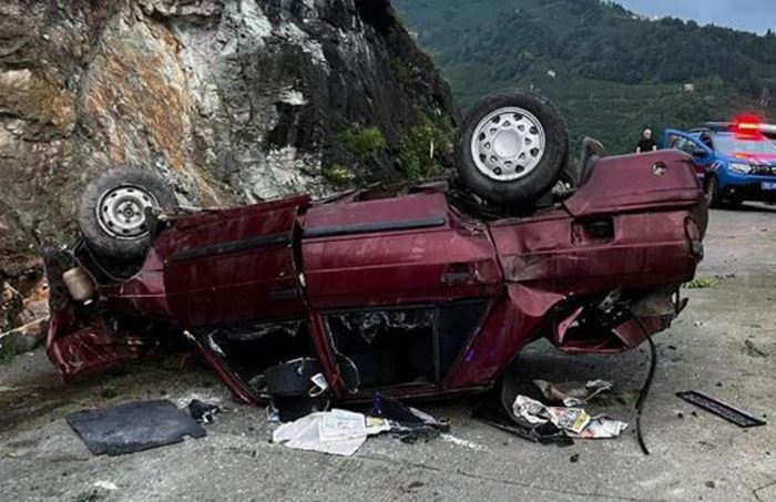 Ordu’nun Kabadüz ilçesinde feci kaza! 1 kişi hayatını kaybetti