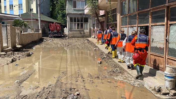 AFAD gönüllüleri Zonguldak