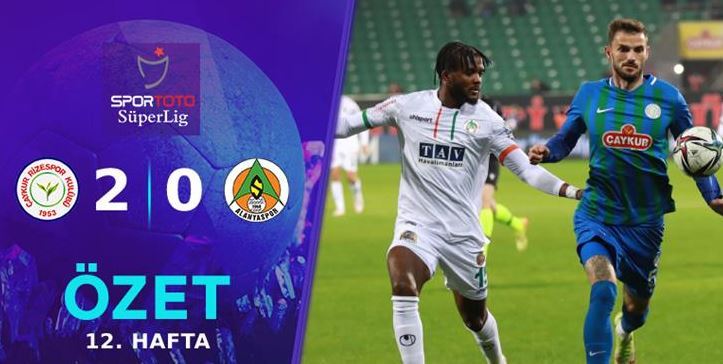 Rizespor Alanyaspor Maçı Canlı İzle!