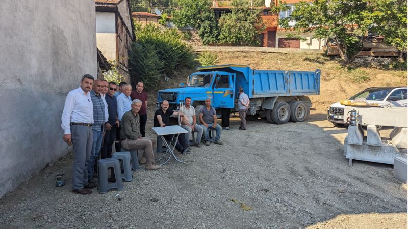 Tosya Belediye Başkanı Kavaklıgil, çalışmaları denetledi