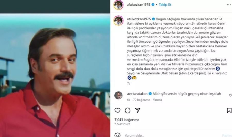 Verdiği Kilolarla Dikkat Çeken Oyuncu Ufuk Özkan