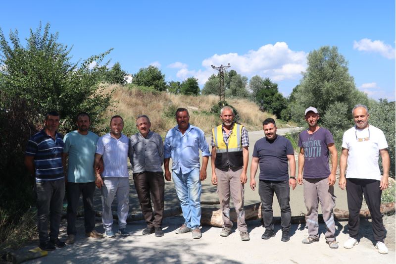 Havzalı muhtarlardan Samsun Büyükşehir Belediyesine teşekkür