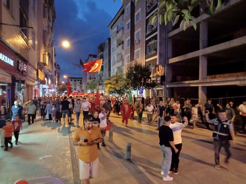 Terme’de 15 Temmuz Demokrasi ve Milli Birlik Günü etkinliği düzenlendi