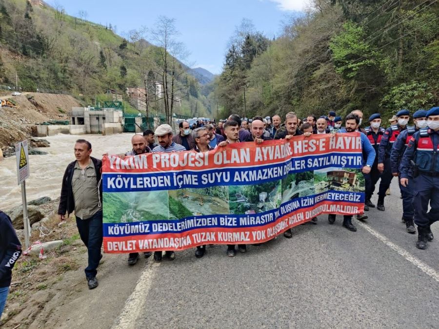  Ayvadere HES Projesi için bugün keşif yapılacağını açıkladı