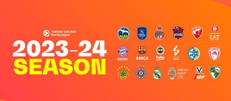 2023-2024 THY EuroLeague’de normal sezonun fikstürü belli oldu