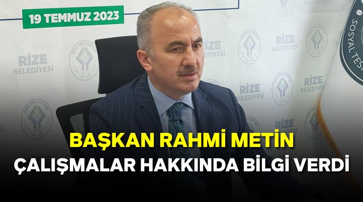 Başkan Rahmi Metin