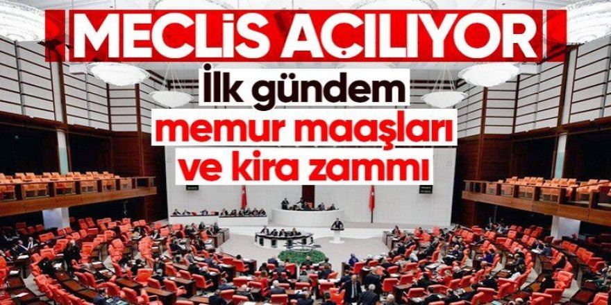 Meclis açılıyor!